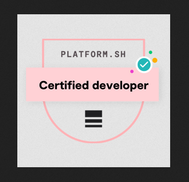 certification Platform.sh