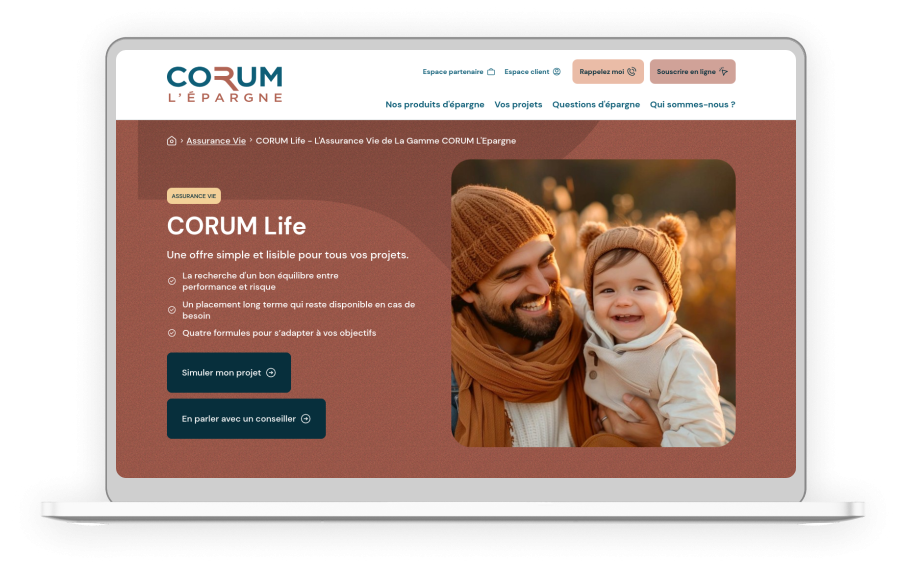 Capture desktop Corum