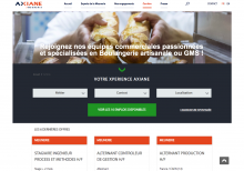 Module carrière du site Axiane Meunerie développé en Drupal par Koriolis